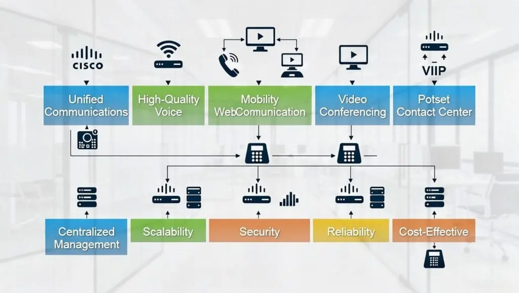 Cisco VOIP Map Cisco نوشته