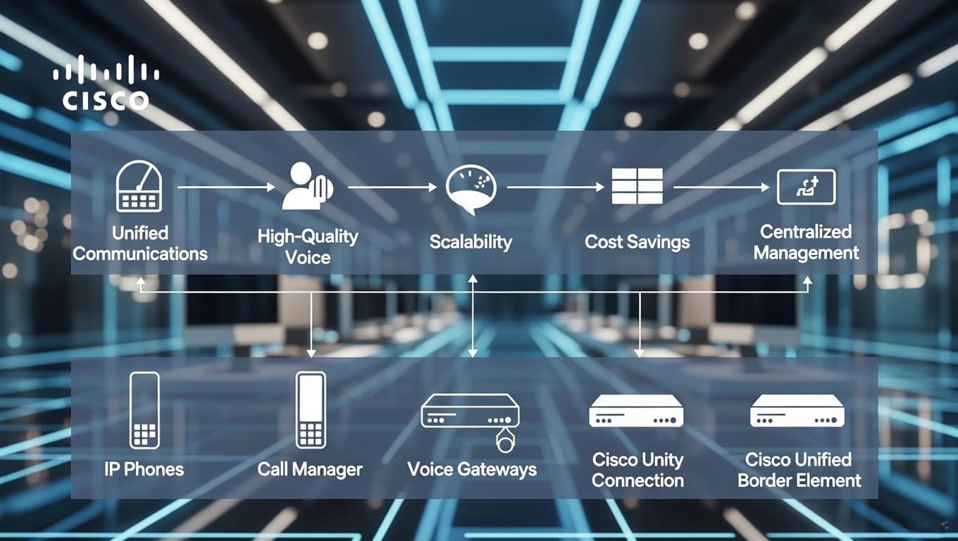 Cisco VOIP Map1 Cisco نوشته