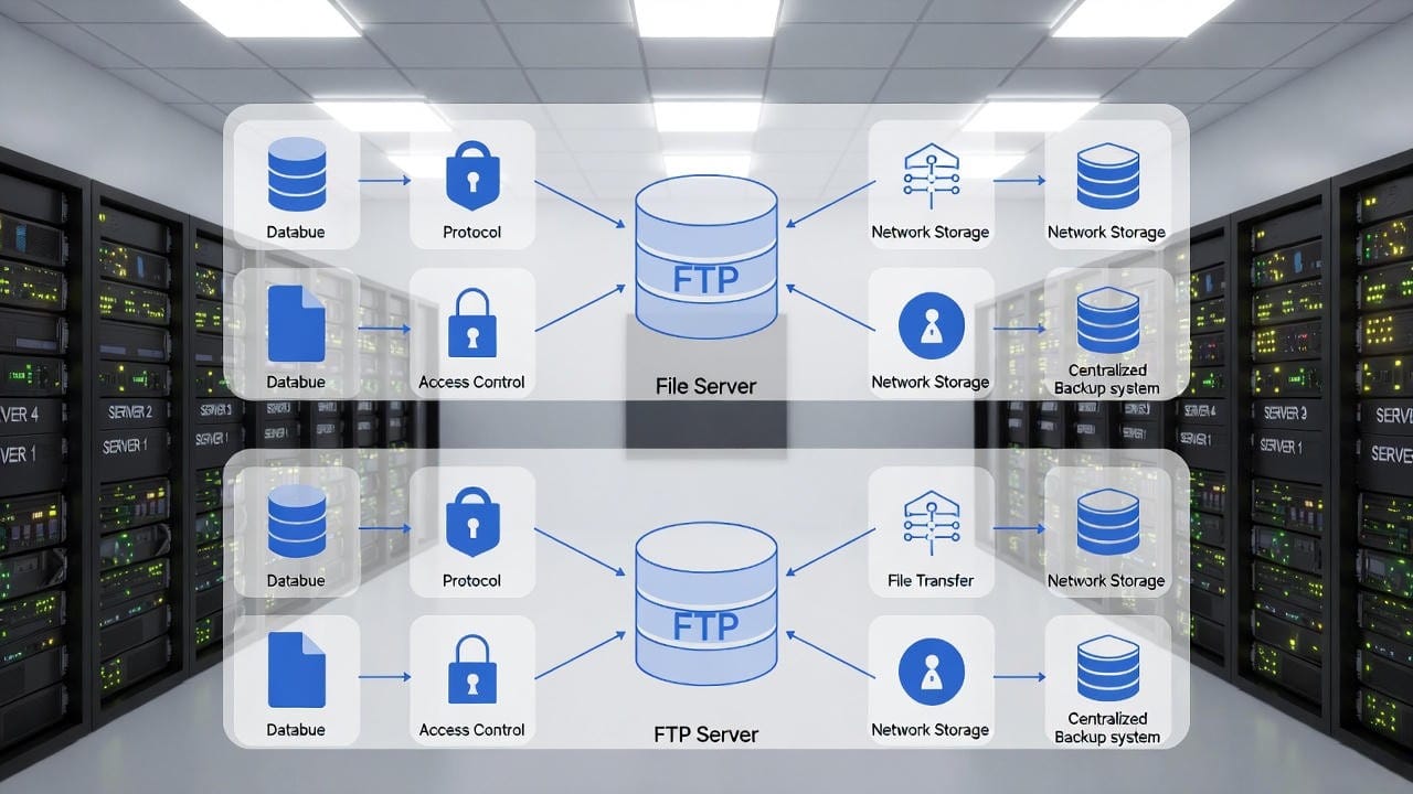 FTP Map Microsoft نوشته
