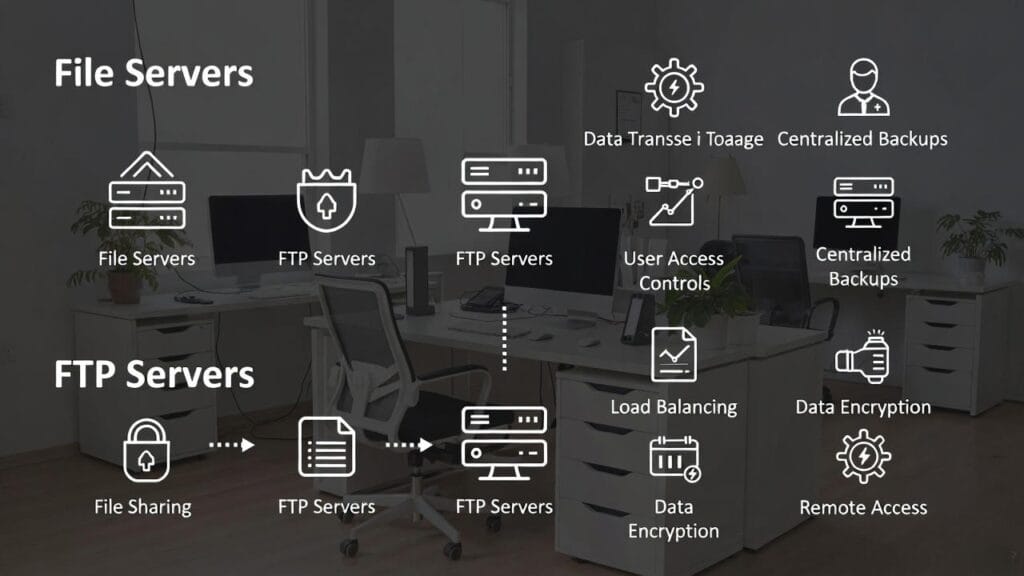 مزایای راه‌اندازی فایل سرور و FTP سرور در شبکه محلی