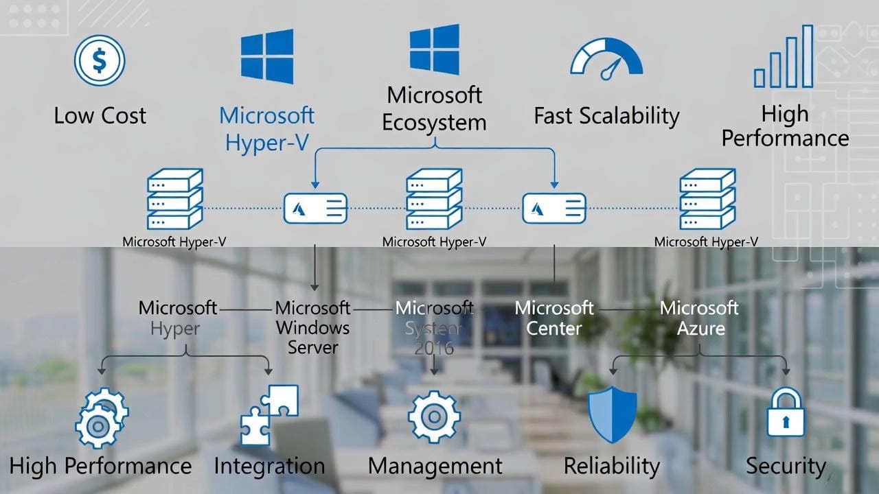 معرفی Microsoft Hyper-V و مزایای استفاده از آن 2 HyperV Map Virtualization نوشته