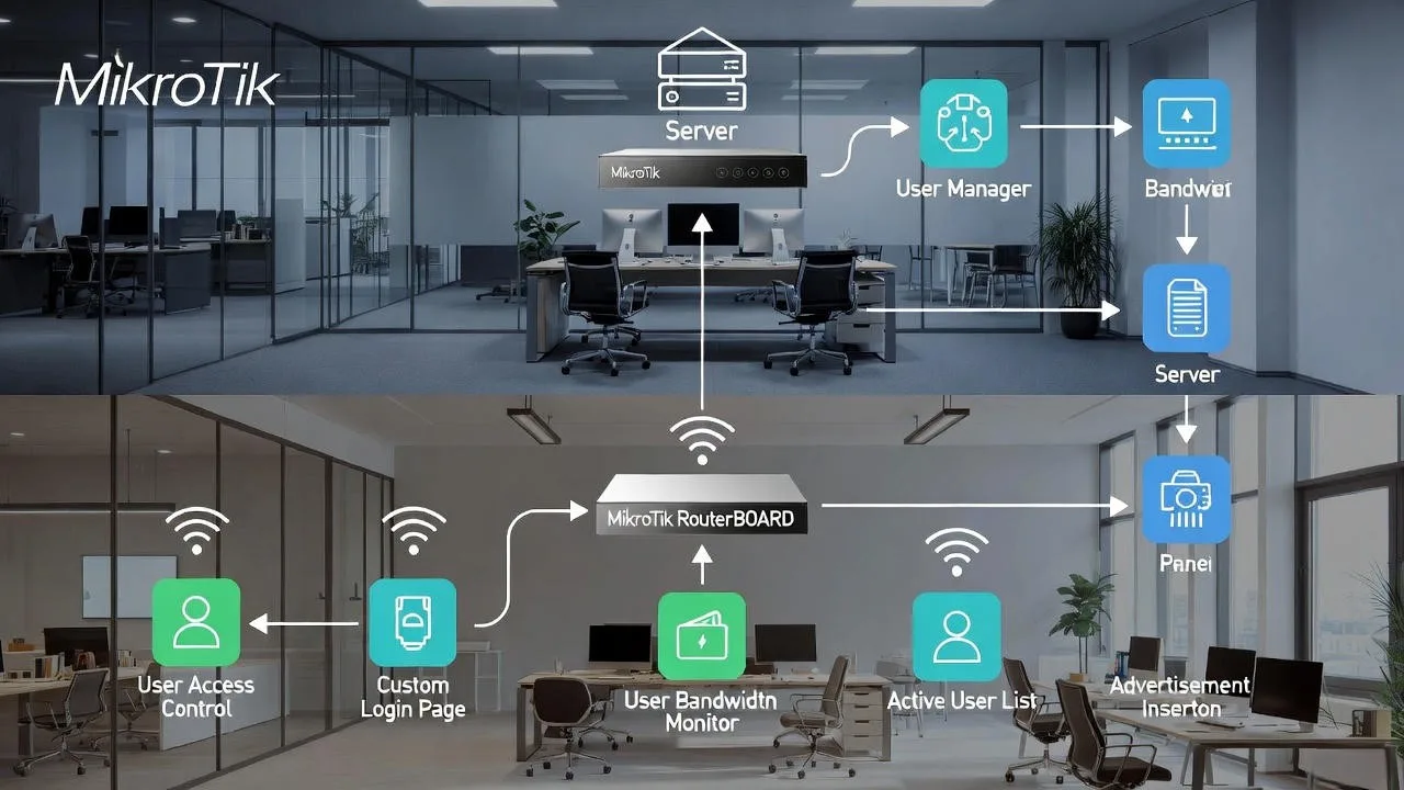 Mikrotik HotSpot Map Mikrotik نوشته