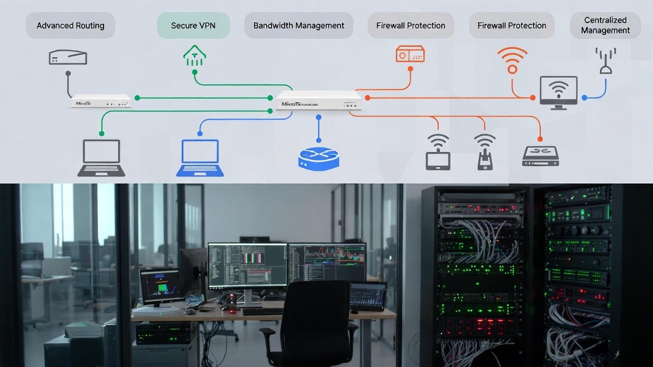 Mikrotik Map Linux نوشته