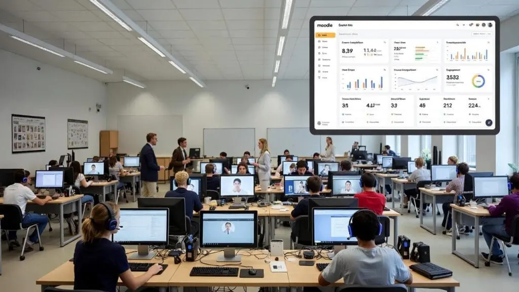 Moodle Map1 Linux نوشته