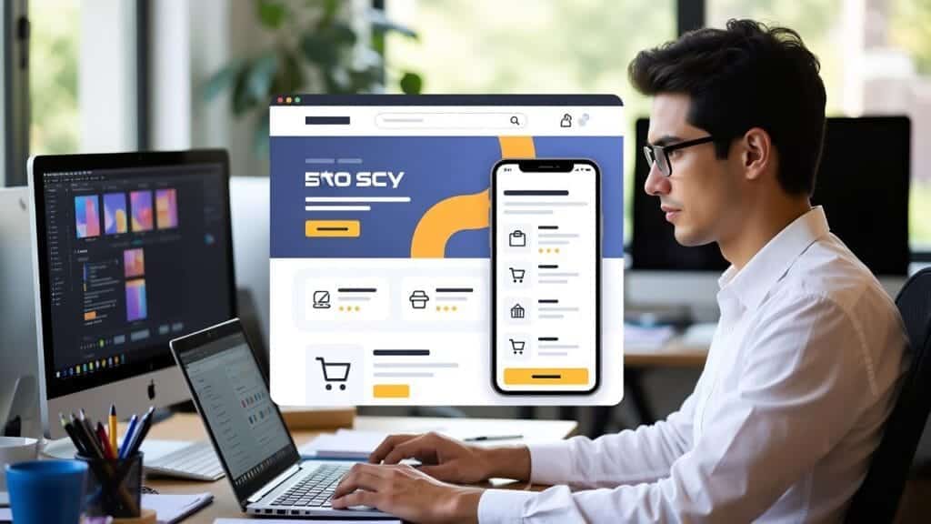 طراحی و اجرای سایت فروشگاهی: اصول، مراحل اجرا و بهترین پلتفرم‌ها