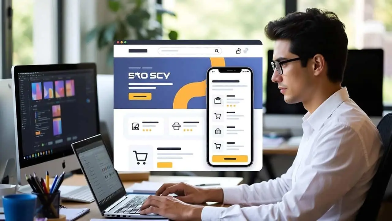 Home 46 OnlineShop Design Linux نوشته